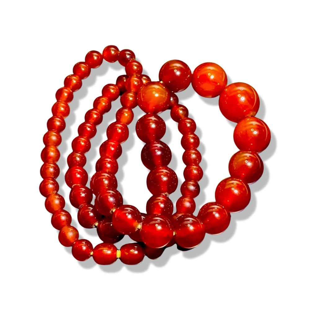 Honey Amber 30” graduated Necklace